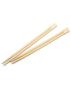 Bamboo Twin Chopsticks Bulk Pack (Withoud Wraps) - 23cm, Brown (Pack of 3000pcs)